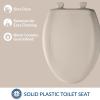 imageBemis Classic Colors Slow Close Toilet Seat Easy Clean Hinges and Durable Plastic Seat Made in USA Elongated BlackBlush