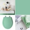 imageBemis Classic Colors Slow Close Toilet Seat Easy Clean Hinges and Durable Plastic Seat Made in USA Elongated BlackMing Green
