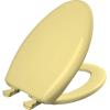 imageBemis Classic Colors Slow Close Toilet Seat Easy Clean Hinges and Durable Plastic Seat Made in USA Elongated BlackYellow
