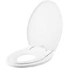 imageLittle2Big Toilet Seat with BuiltIn Toddler Potty Training Seat Slow Close Easy to Install Made in USA ELONGATED WhiteElongated