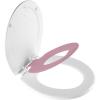 imageMayfair NextStep2 Toilet SeatWhite  Pink